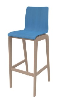 siège haut Adell - coque bois